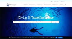 Desktop Screenshot of diveassure.com
